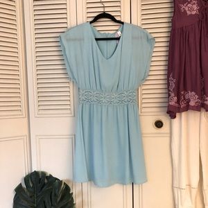 Francesca’s blue dress -s